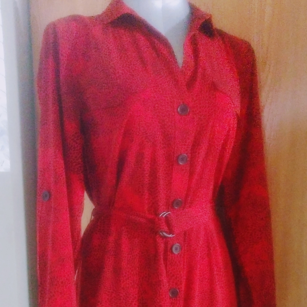 EUC Rock & Republic Women's Long Shirt Dress Long